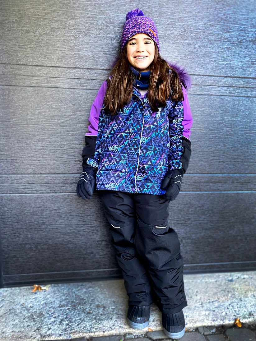 HABIT D'HIVER POUR ENFANT, FUJI LILAS (4 À 6X ANS) – Image 2