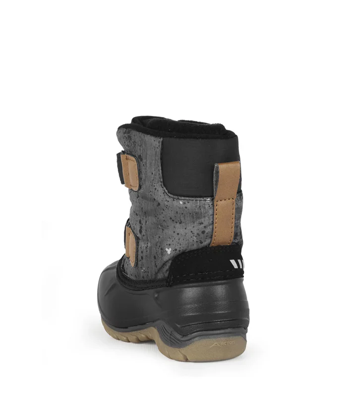 BOTTES HIVER POUR TOUT-PETITS, FUNKY NOIR & GRIS (5 À 9) – Image 4