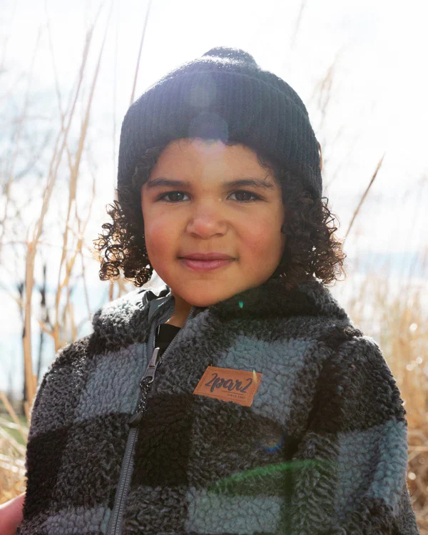 MANTEAU MI-SAISON RÉVERSIBLE ENFANT, CARREAUX (2 ET 4 ANS) – Image 6