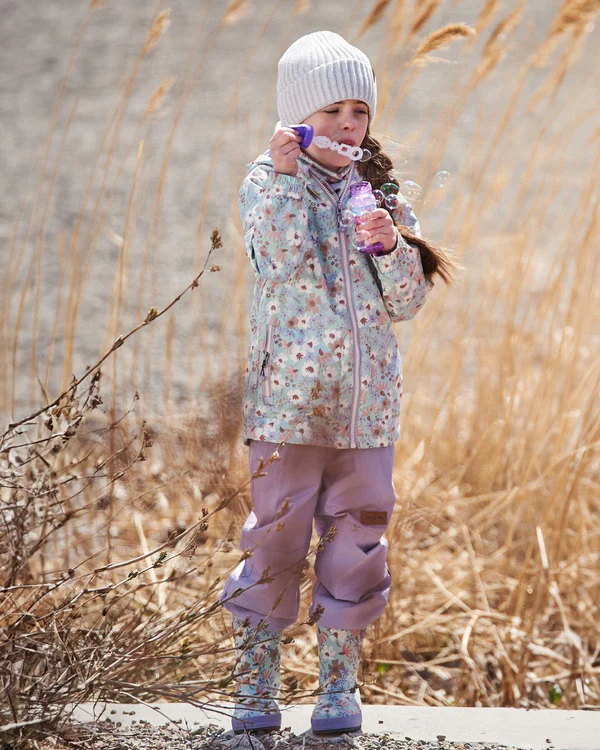 BOTTE DE PLUIE FILLE, PETITES FLEURS BLANCHES – Image 4