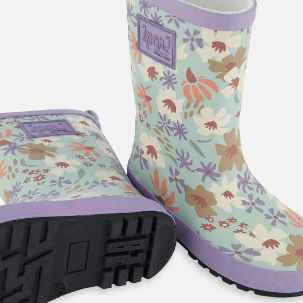 BOTTE DE PLUIE FILLE, PETITES FLEURS BLANCHES – Image 3