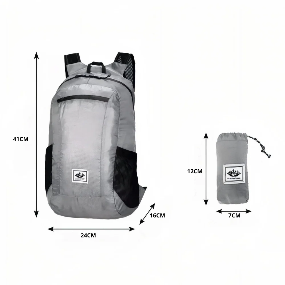 Sac à dos de randonnée pliable et imperméable | Montelac – Image 4