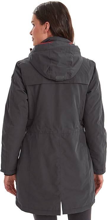 MANTEAU VILLE ISOLÉ FEMME CHARCOAL GRINDAVIK – Image 2