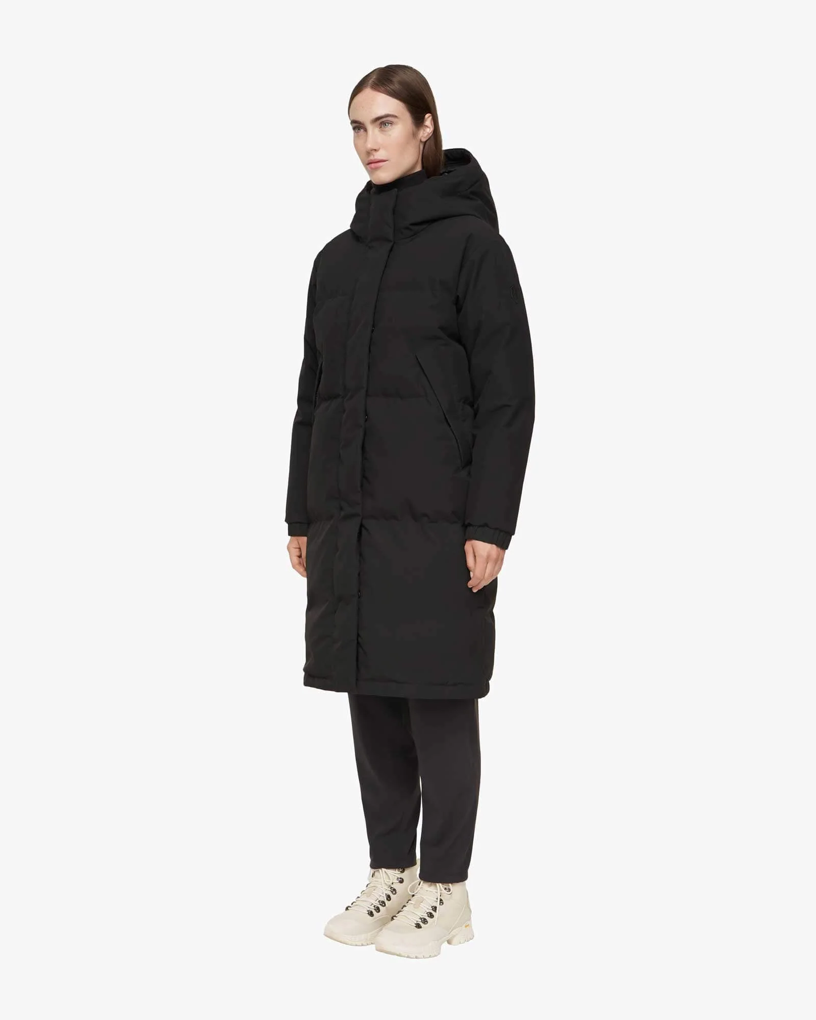 MANTEAU DUVET FEMME, INES NOIR – Image 2
