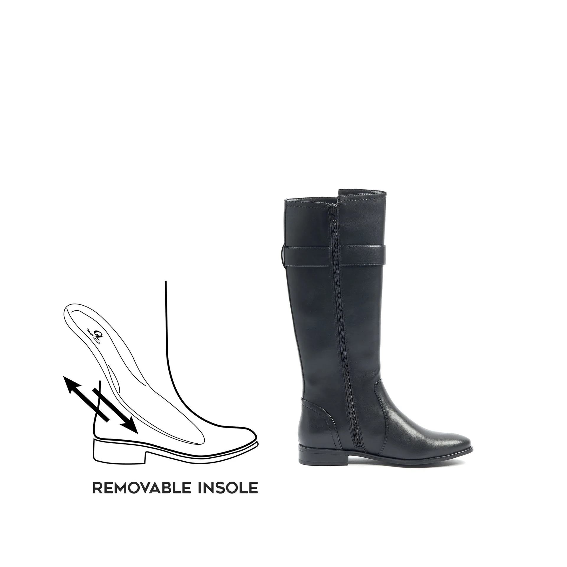 Bottes XS pour mollets larges - Modele Kelley – Image 4