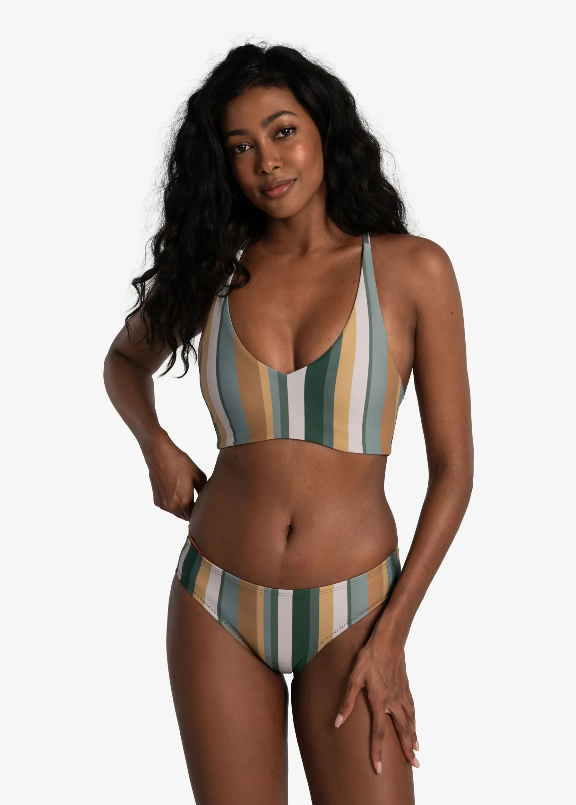 MAILLOT HAUT POUR FEMME, RIVIERE RIO RAYÉ MARLIN – Image 4