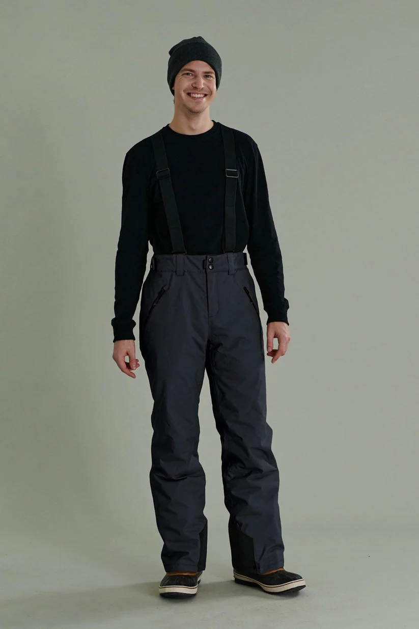 PANTALON ISOLÉ HOMME CAVE RECYCLED CHARCOAL