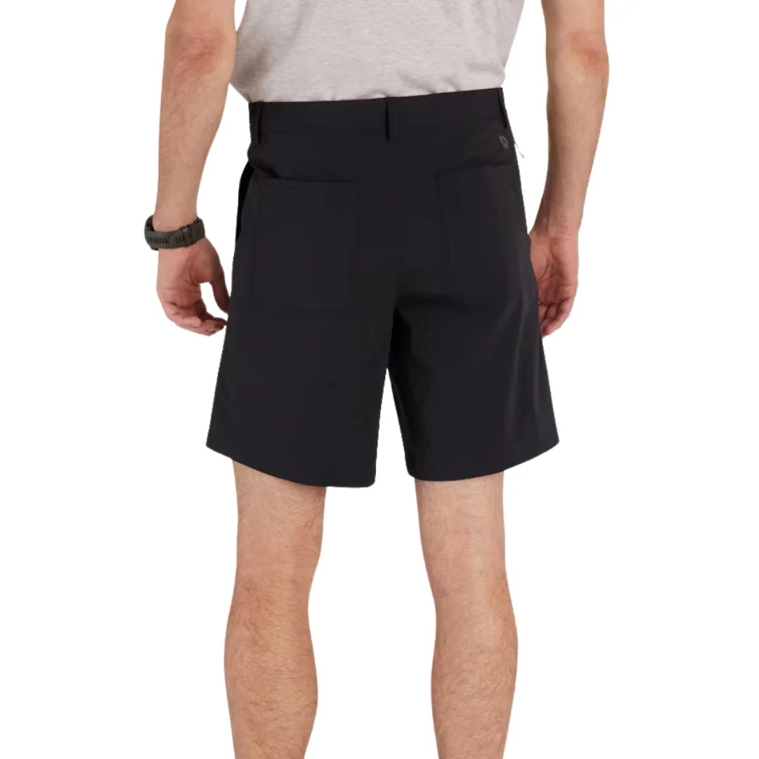 BERMUDA POUR HOMME, ARCH ROCK 8" NOIR – Image 2