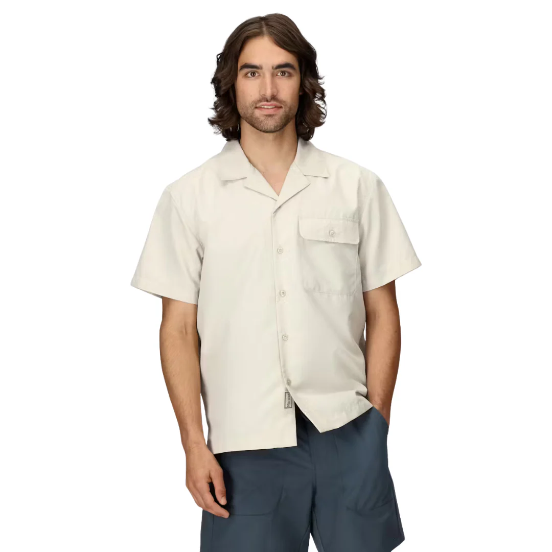CHEMISE MANCHES COURTES HOMME, AIREXCHANGE CAMP BIRCH BARK – Image 3