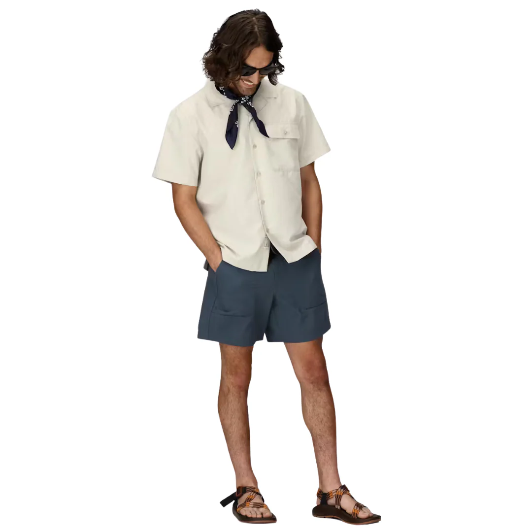 CHEMISE MANCHES COURTES HOMME, AIREXCHANGE CAMP BIRCH BARK