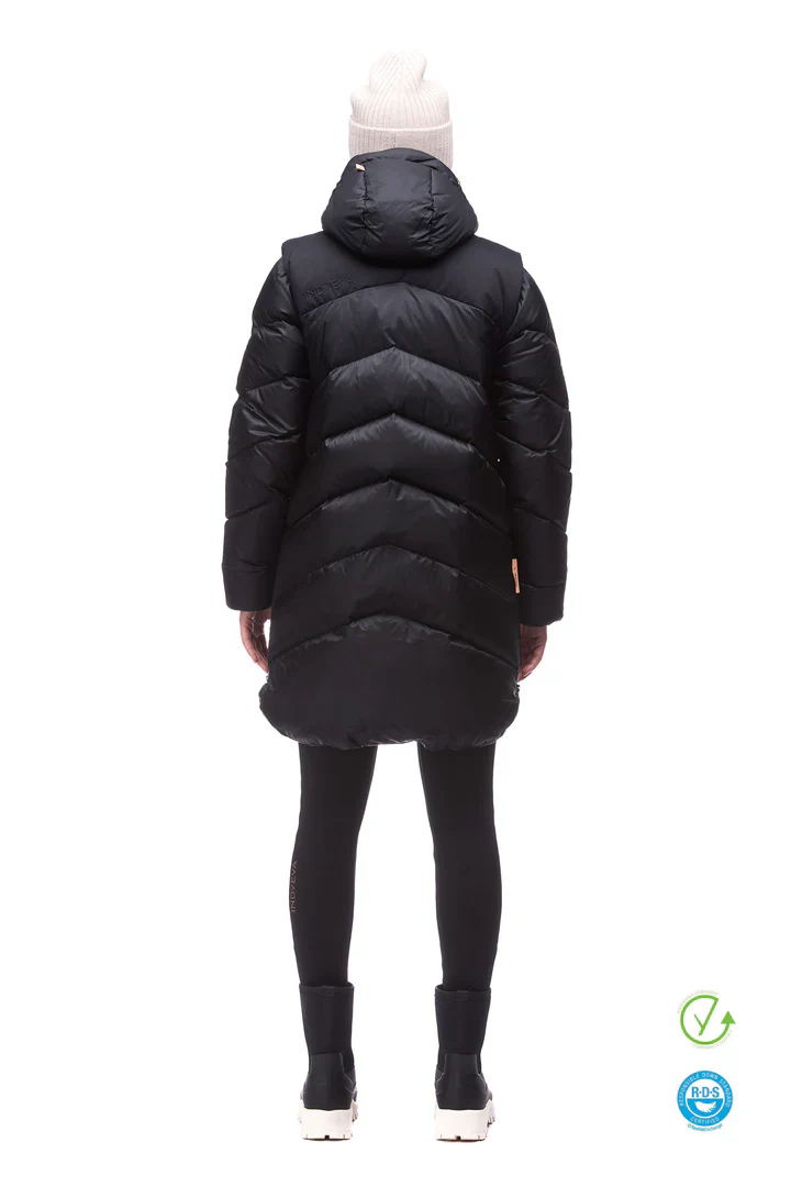 MANTEAU DUVET POUR FEMME, MIRNY NOIR – Image 2