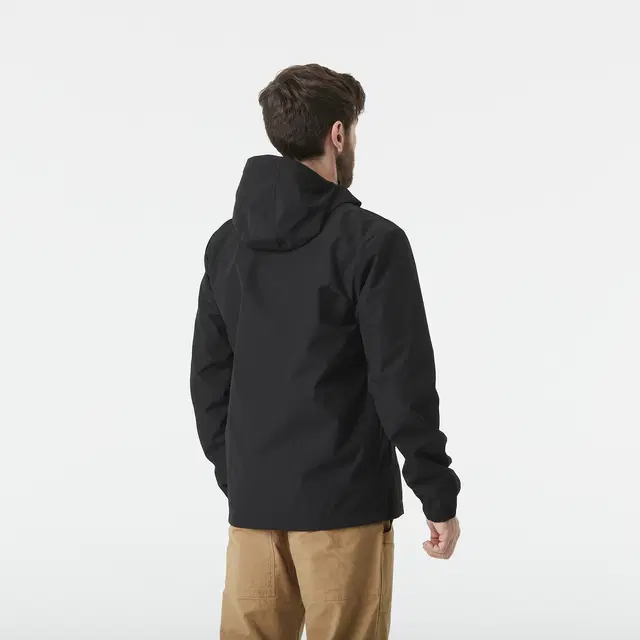 MANTEAU MI-SAISON POUR HOMME, GERALD NOIR – Image 2