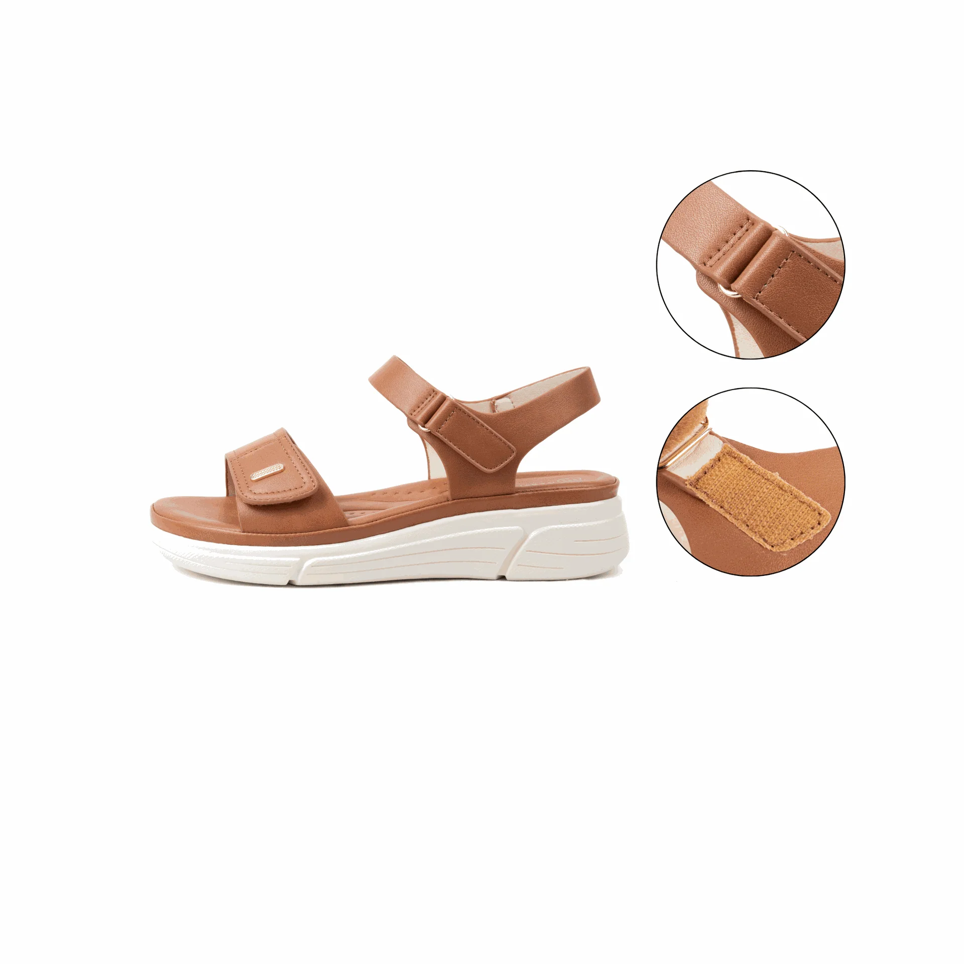 Sandales pieds larges ajustables H - Modele Mia – Image 5