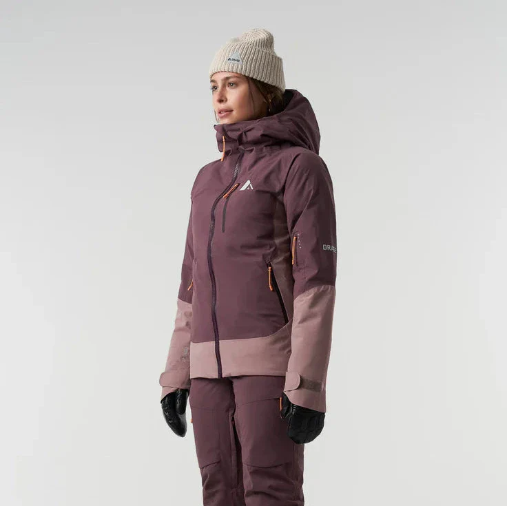 MANTEAU ISOLÉ FEMME, NINA DARK PLUM – Image 3