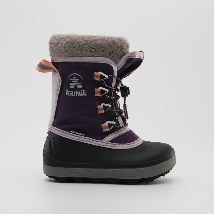 BOTTES HIVER ENFANT, CASCADE MAUVE (11 À 4)