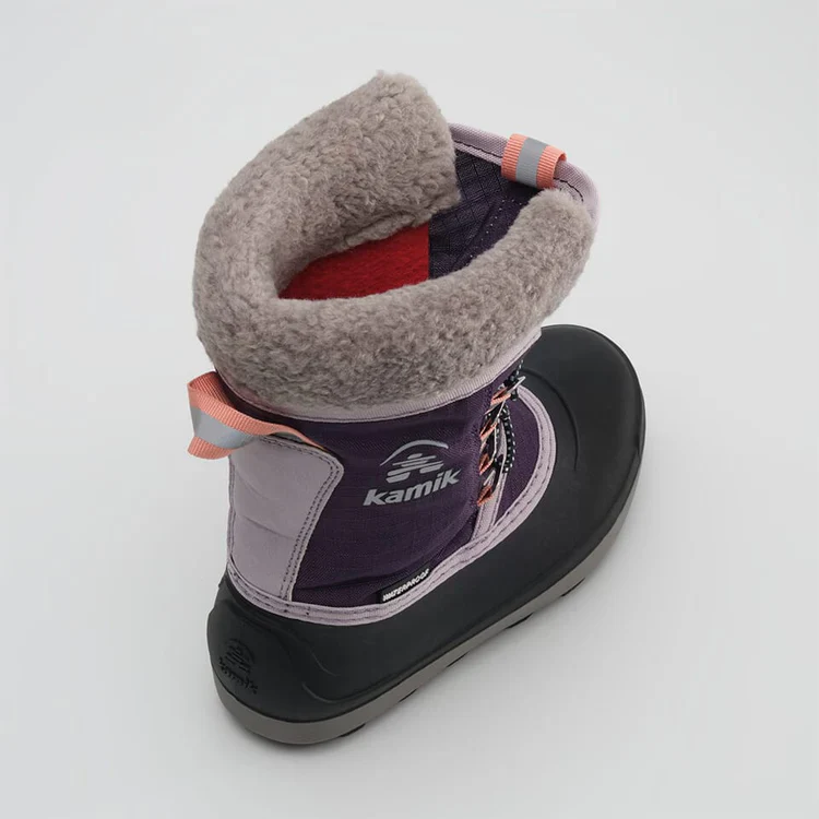 BOTTES HIVER ENFANT, CASCADE MAUVE (11 À 4) – Image 2