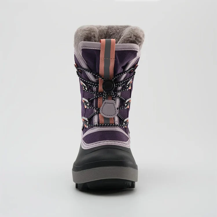 BOTTES HIVER ENFANT, CASCADE MAUVE (11 À 4) – Image 5