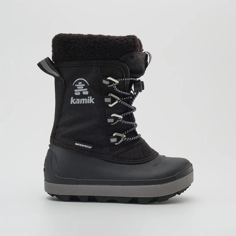 BOTTES HIVER ENFANT, CASCADE NOIR (11 À 4)