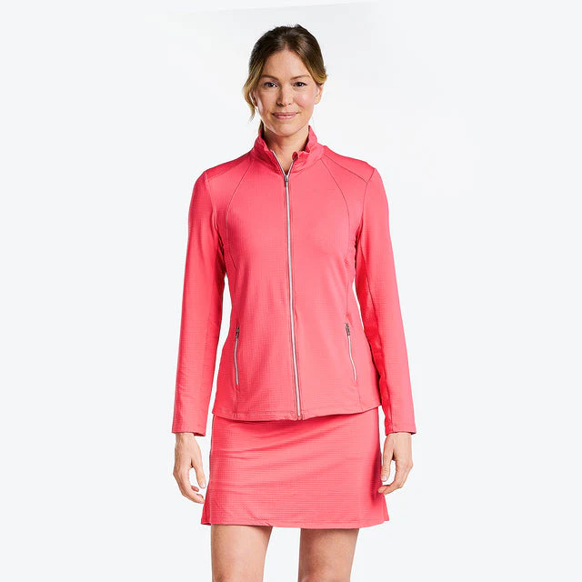 CARDIGAN POUR FEMME, LIVIA GERANIUM