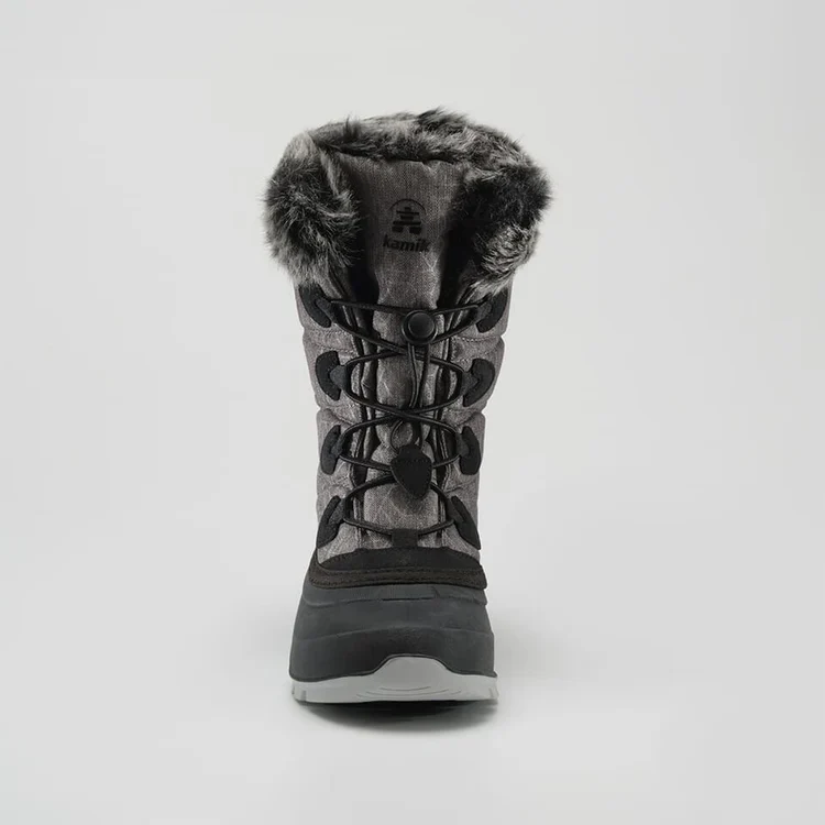 BOTTES HIVER FEMME, MOMENTUM 3 GRIS FONCÉ – Image 5