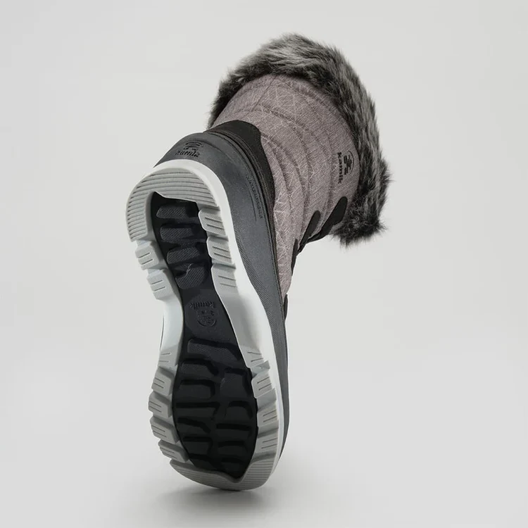 BOTTES HIVER FEMME, MOMENTUM 3 GRIS FONCÉ – Image 2