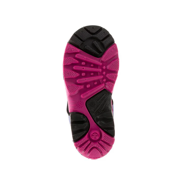 BOTTES HIVER ENFANT, ROCKET BLEU & ROSE (10 À 13) – Image 4