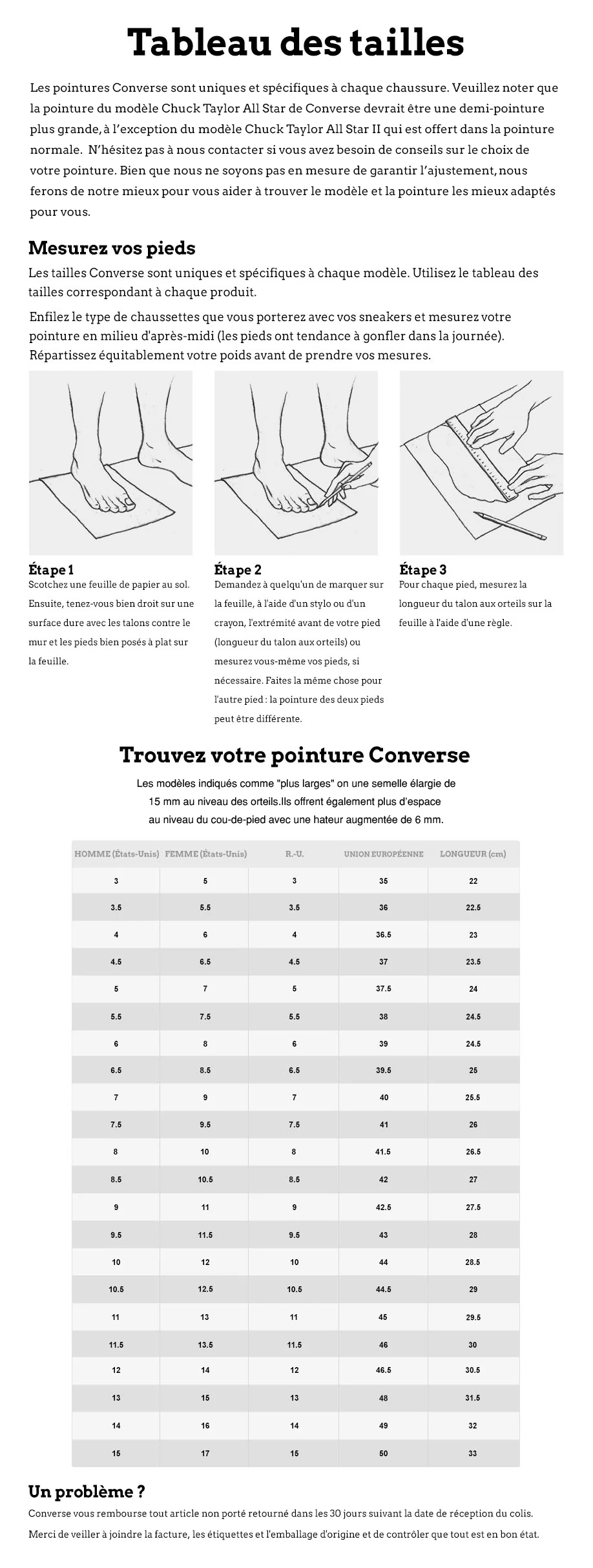 CHAUSSURES UNISEXE, CTAS HIGH TOP BLANC – Image 8