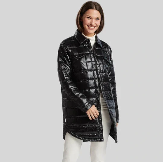 MANTEAU VILLE POUR FEMME, VALENTINA NOIR