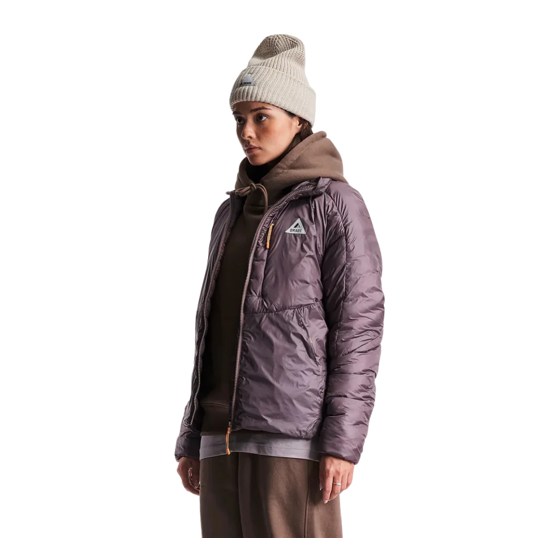 MANTEAU HYBRID FEMME, TRAVERSE BASALTE – Image 2