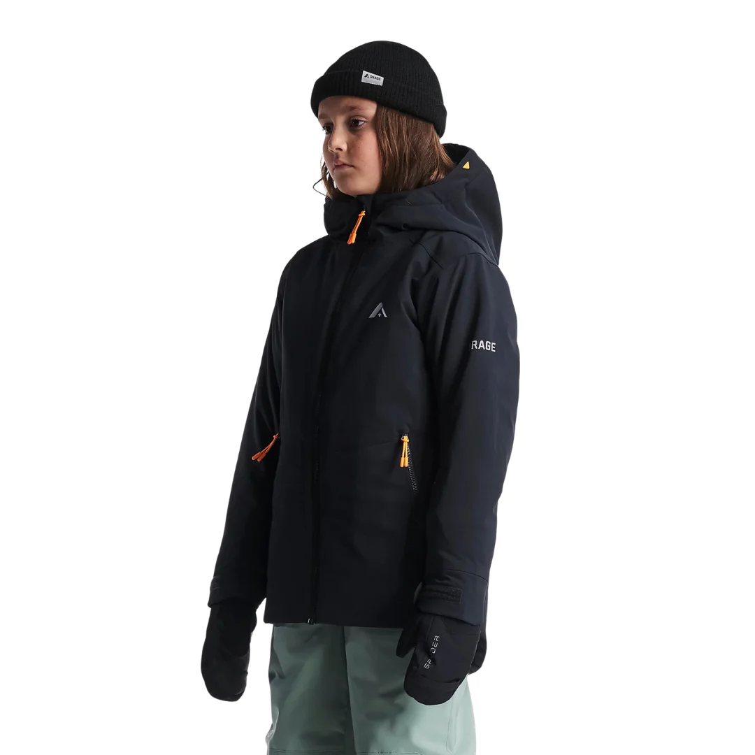 MANTEAU ISOLÉ FILLE, BROMONT NOIR – Image 2