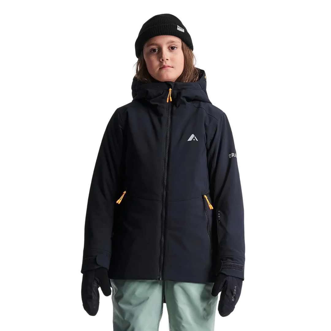 MANTEAU ISOLÉ FILLE, BROMONT NOIR