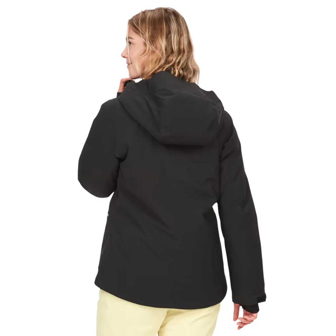 MANTEAU SKI FEMME, REFUGE NOIR – Image 2