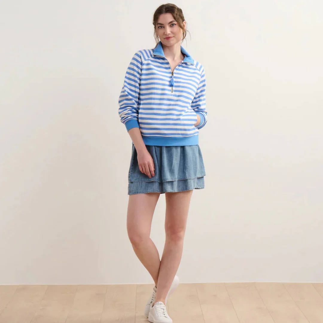 CHANDAIL POUR FEMME, RAYURE MARINA