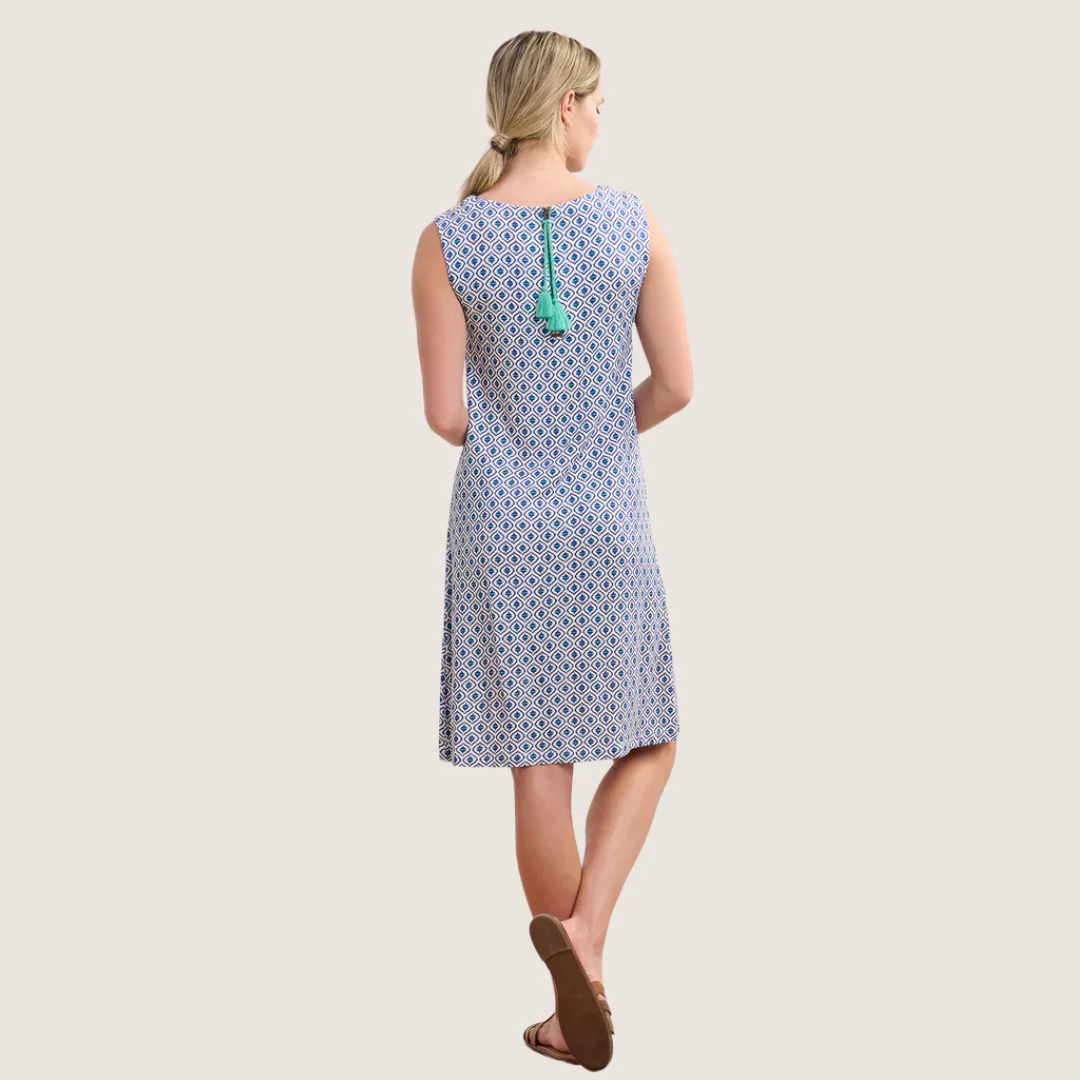 ROBE POUR FEMME, SOFIA PÉTALES PEINTS – Image 3