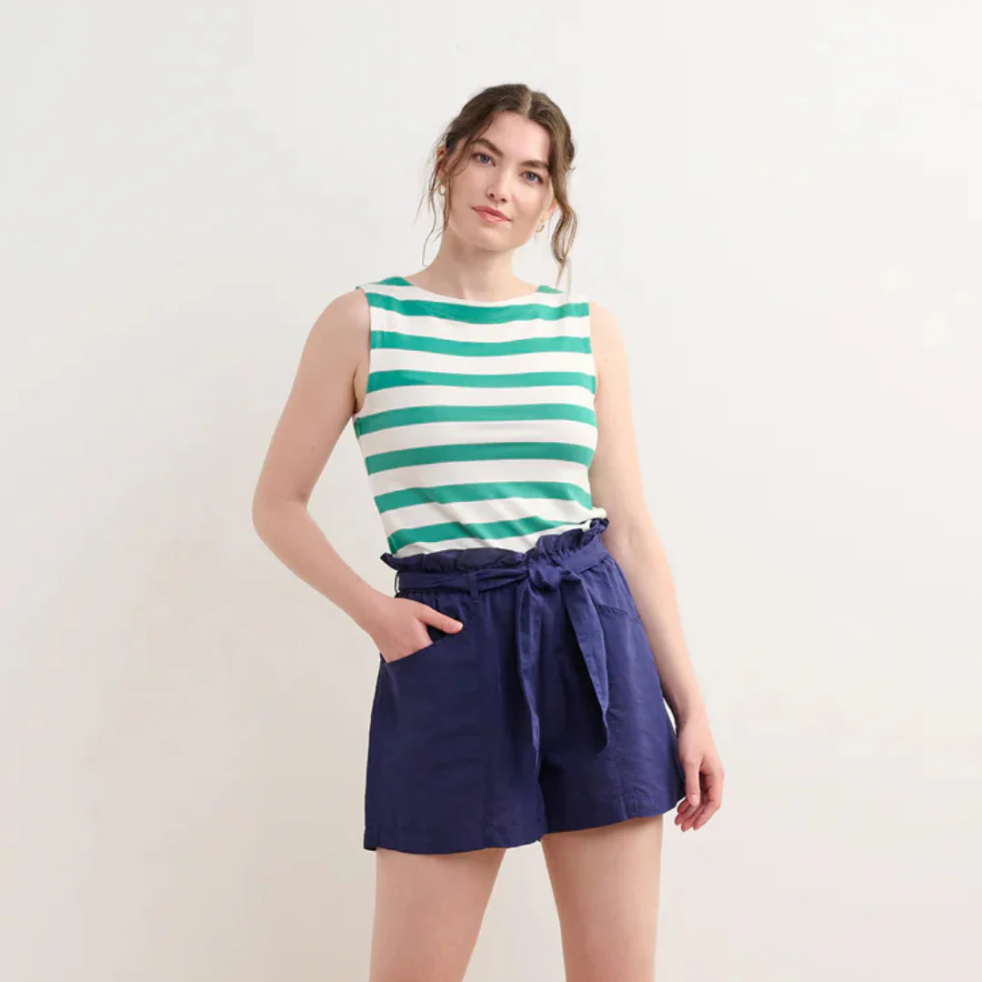 CAMISOLE POUR FEMME, EVERYDAY RAYURES VERT