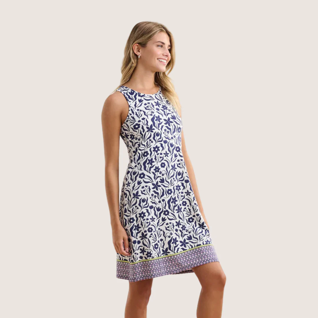 ROBE POUR FEMME, BELLA ONDULATIONS FLORALES – Image 2