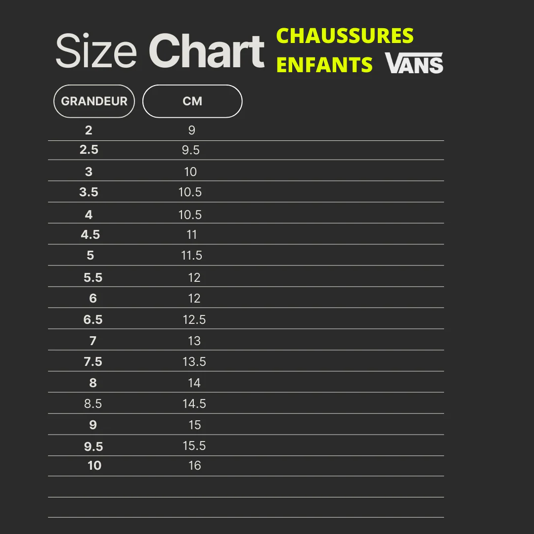 SLIP-ON ENFANT CHECKERBOARD VANS – Image 5