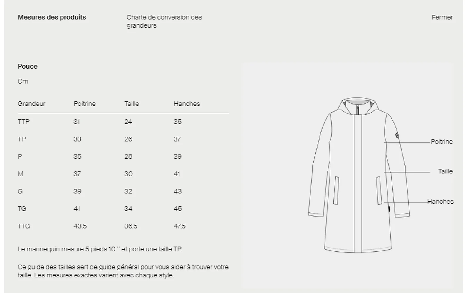 MANTEAU D'HIVER POUR FEMME, MAEVA ROUGE – Image 7