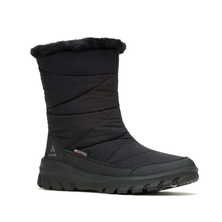 BOTTES HIVER FEMME, SNOWDON ZIP NOIR
