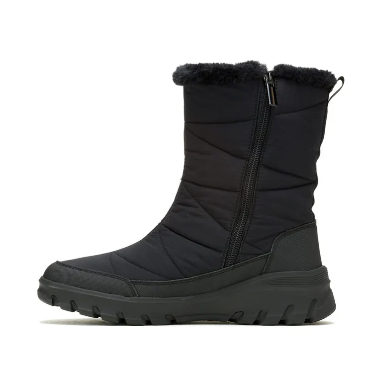 BOTTES HIVER FEMME, SNOWDON ZIP NOIR – Image 2