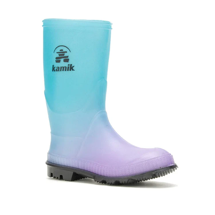 BOTTE DE PLUIE POUR ENFANT, STOMP TURQUOISE – Image 4