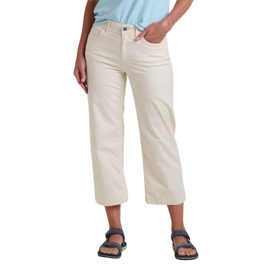 PANTALON JAMBE LARGE FEMME, EARTHWORKS SALT