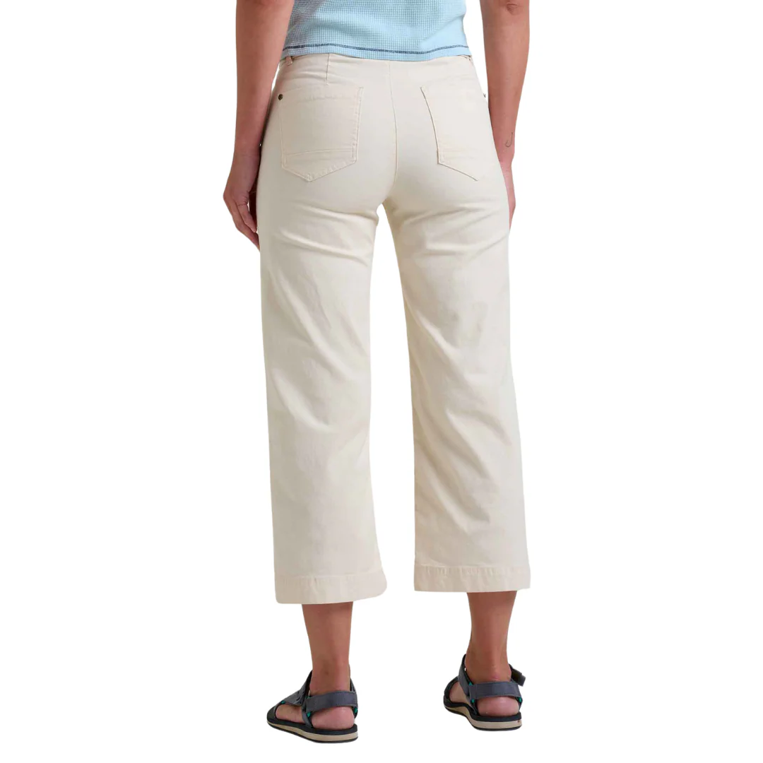 PANTALON JAMBE LARGE FEMME, EARTHWORKS SALT – Image 2