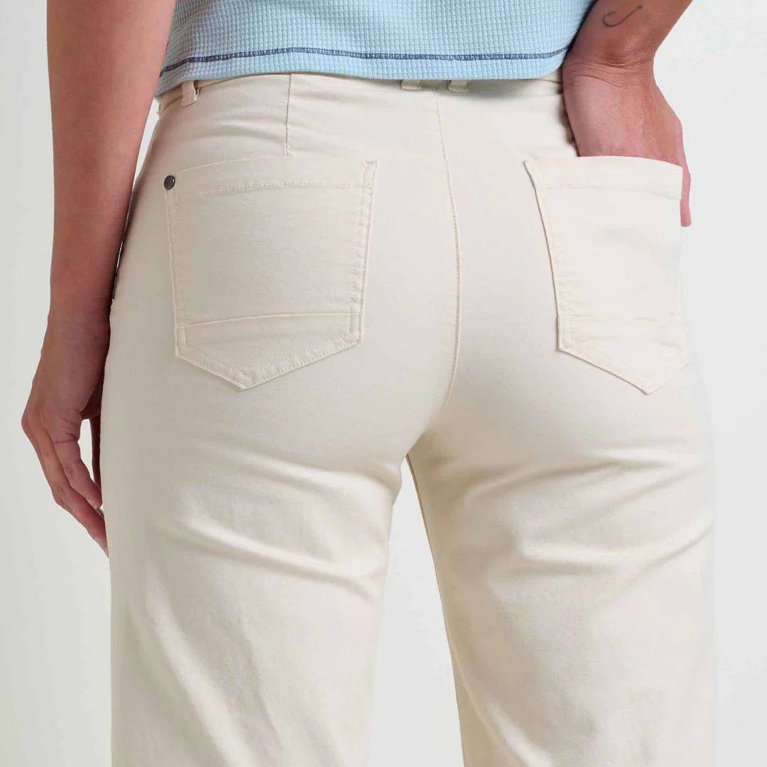 PANTALON JAMBE LARGE FEMME, EARTHWORKS SALT – Image 3