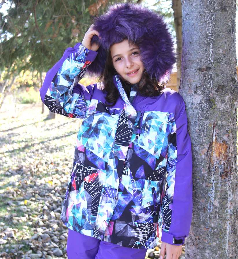 HABIT D'HIVER POUR ENFANT, TAKLA MAUVE (8 À 16 ANS) – Image 7