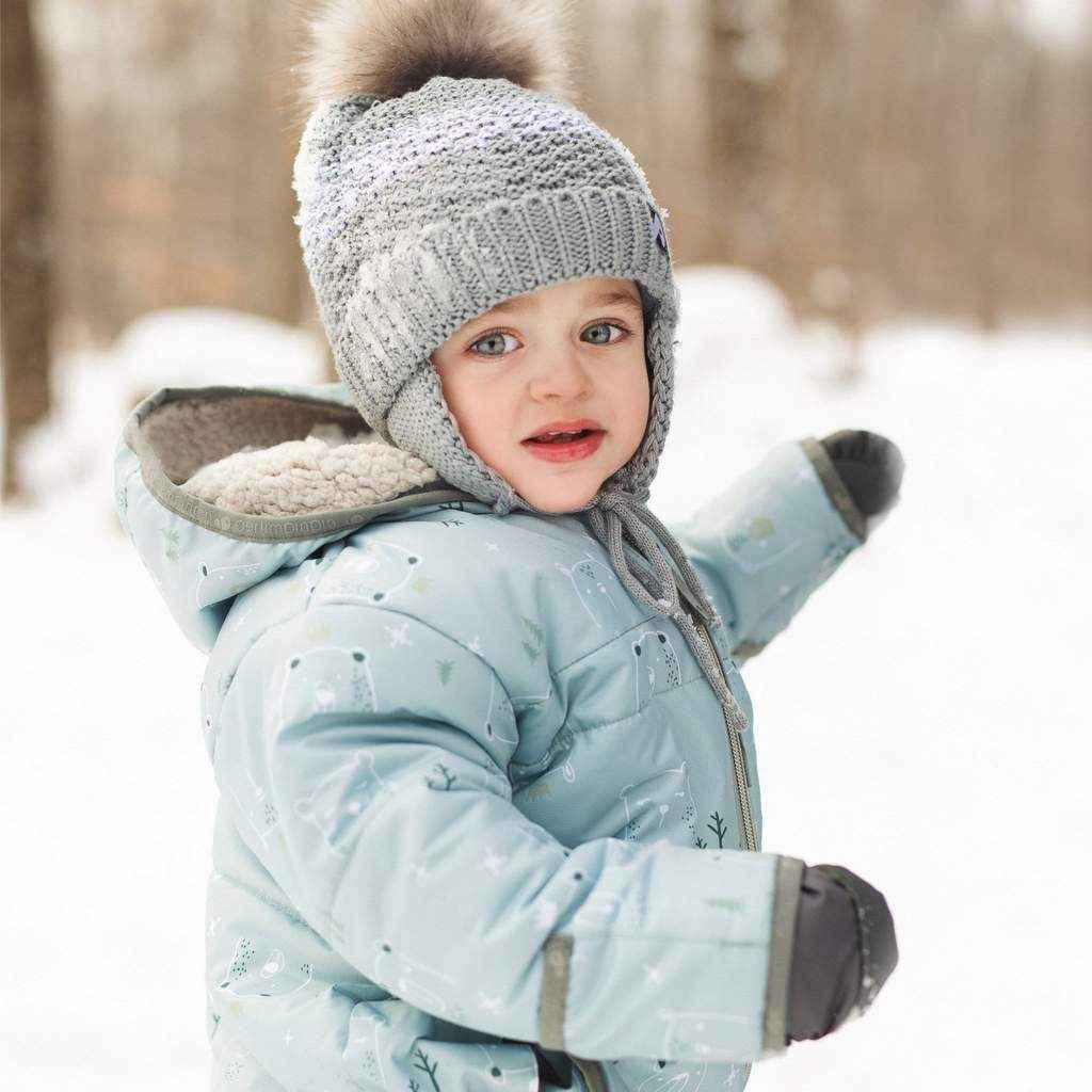 TUQUE À OREILLES DOUBLÉE POUR BÉBÉ (Dispo en 4 couleurs) – Image 7