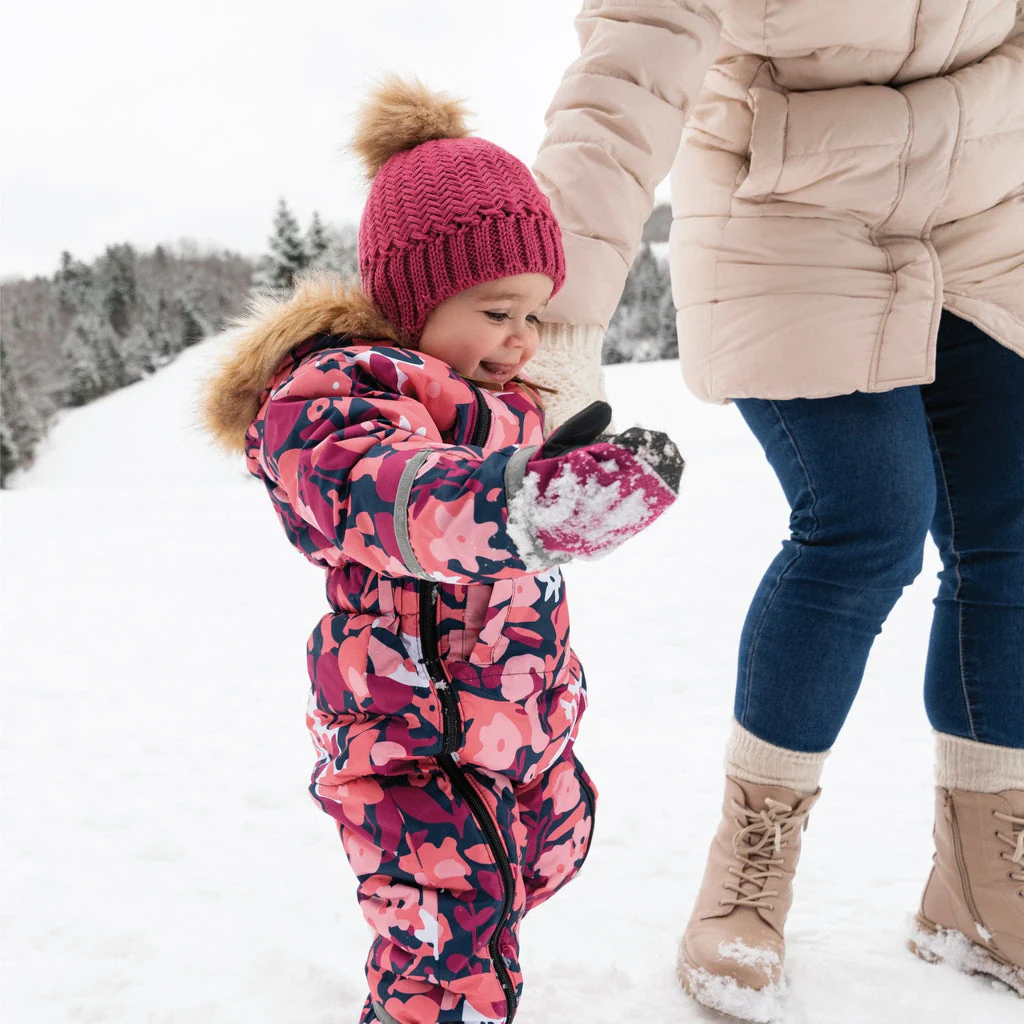 HABIT D'HIVER BÉBÉ, FLORAL (6 À 24 mois) – Image 3