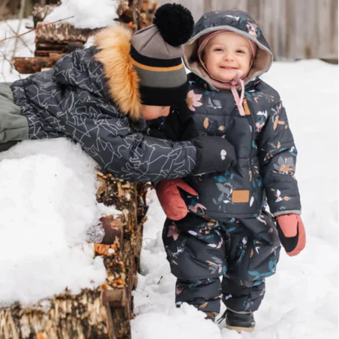 HABIT D'HIVER POUR BÉBÉ, IMPRIMÉ NATURE