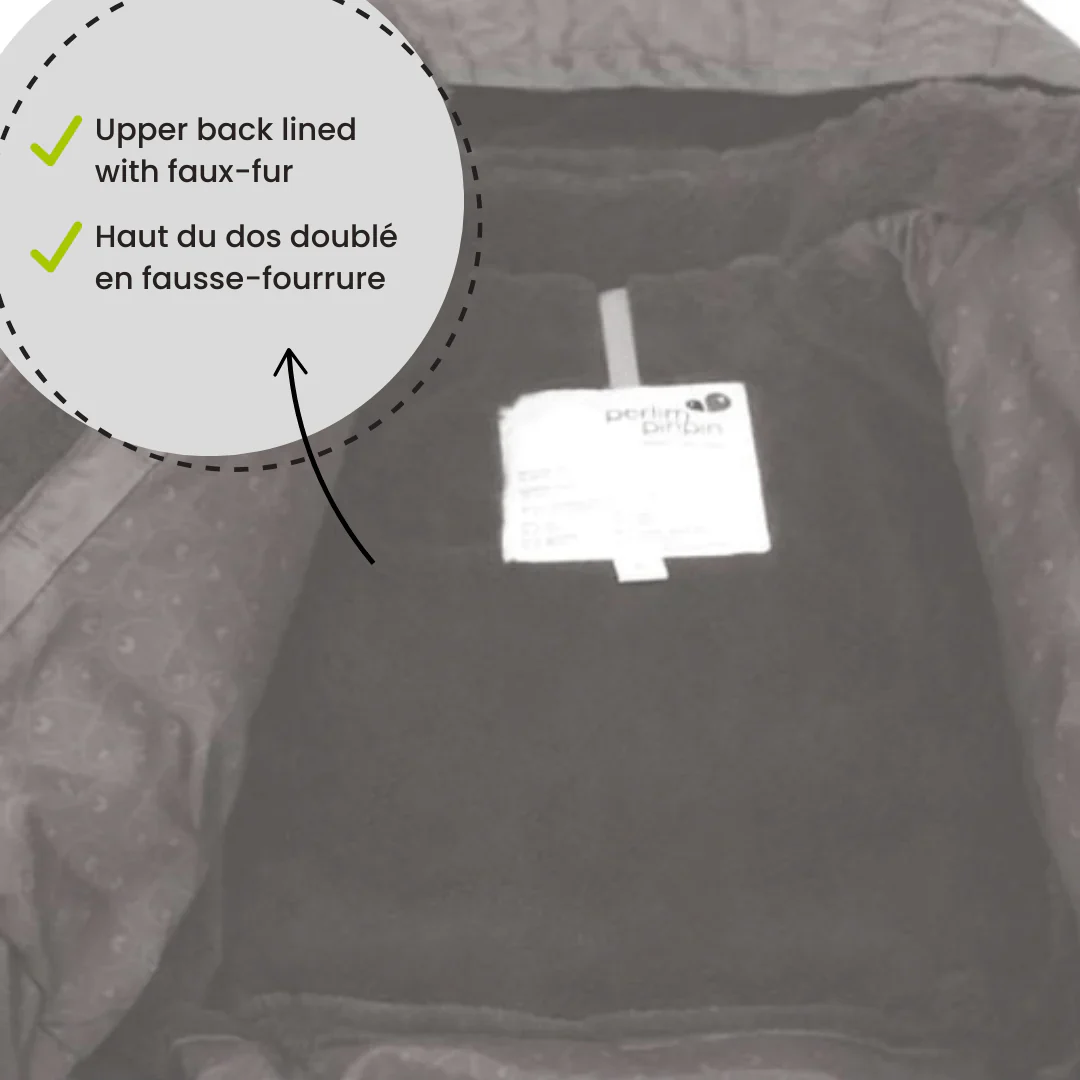 HABIT D'HIVER 2 PIÈCES POUR GARÇON, NOIR, GRIS & GRENAT (2 À 6 ANS) – Image 6