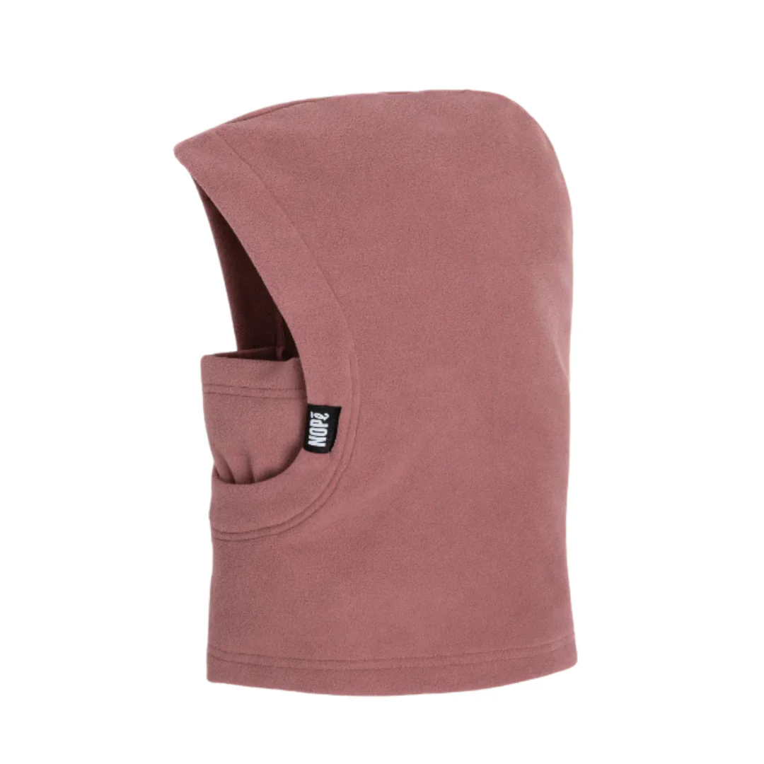 CAPUCHE POUR ADULTE, VIEUX ROSE